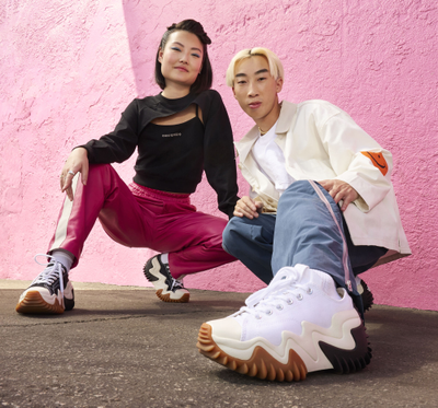 Кеды Converse Run Star Motion белые низкие с чем носить фото