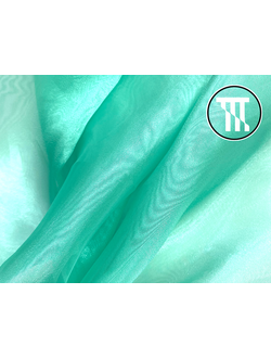 Лоскут Органза, цв. Светлая мята 50 см