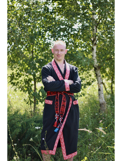 Халат для бани из крапивы