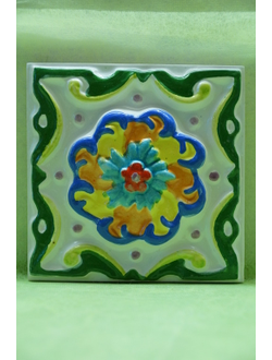 Святовит (изразцовая плитка)