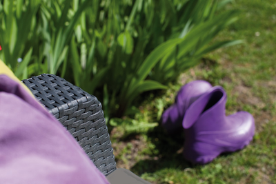 Комплект мебели Корфу Уикенд графит