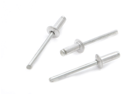 Заклёпки вытяжные алюминиевые d4,8*20 мм (50 шт в пакете)