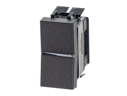 Переключатель промежуточный, 1 модуль, антрацит - ABB - Zenit - N2110 AN - 2CLA211000N1801