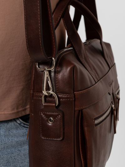Сумка для ноутбука Lugano Premium brown (арт. 1007-53)