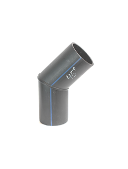 D500 SDR17 Отвод сварной сегментный ПНД ПЭ100 1°- 45°