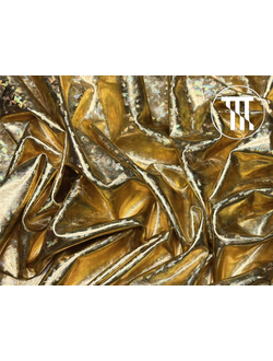 Бифлекс-парча Мозайка, цв. Золото