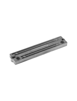 Цинковый анод Tecnoseal 01214 196x40x14мм пластинчатый для двигателей Suzuki DF 60-300лс, DT 115-140лс