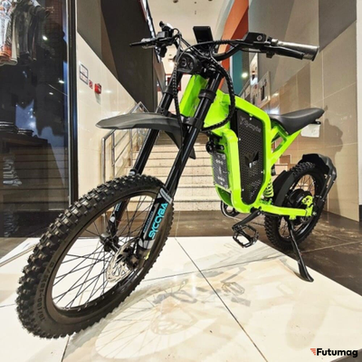 Электровелосипед Syccyba Impulse x21 Sport зеленый