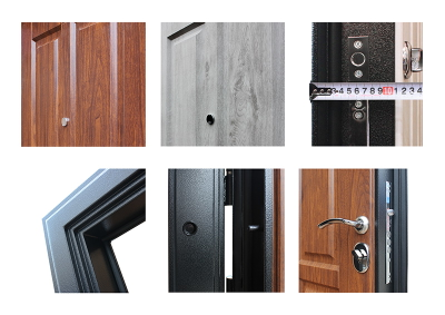 Стальная дверь   Прометей 3D. Заказная модель.