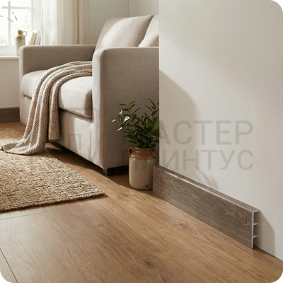 Плинтус из вспененного ПВХ Rico Concept 80мм 2,2м. 80106 Дуб фисташковый