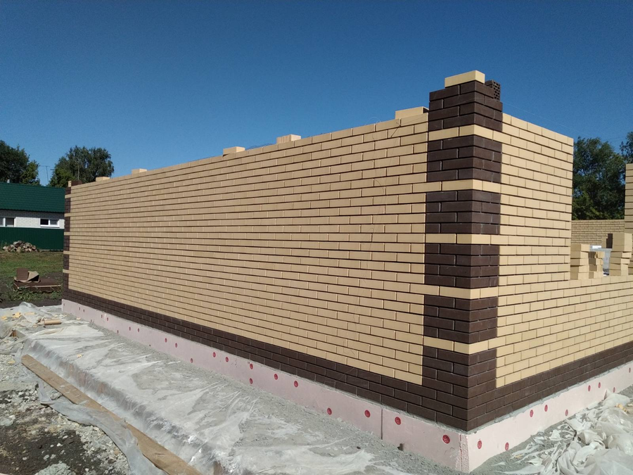 Строительство дома из кирпича