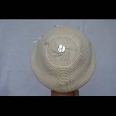 Кепка женская вязанная Vizio Италия 4876 белая