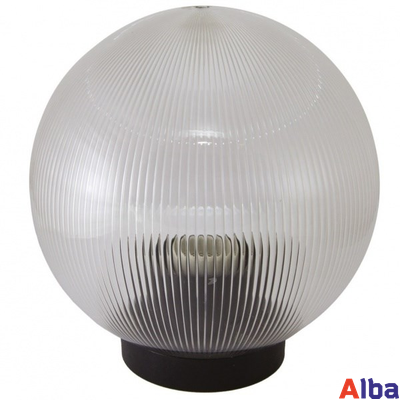 Шар 200мм прозрачный Светильник садово-парковый
