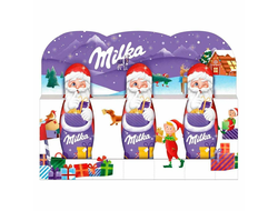Шоколад Milka Xmas Santa три Санты