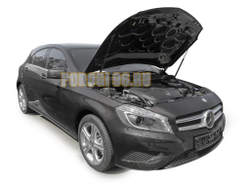 Амортизаторы капота, 2 шт. АвтоУпор для Mercedes-Benz A-Class III / III рестайлинг 2012-2015 / 2015-2018