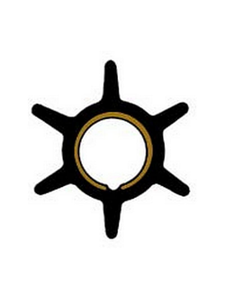 Импеллер посадка шпонка Ancor 2057 Ø32/11,6x14,4мм 6 лопастей для помпы охлаждения двигателя из чёрного неопрена