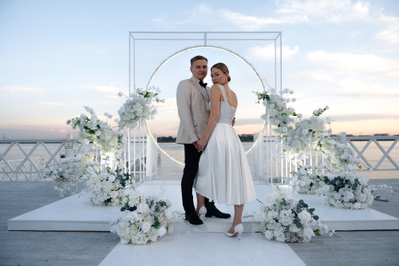 Арка для выездной церемонии "Lux"