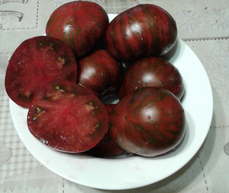 Семена томата Большой полосатый кабан