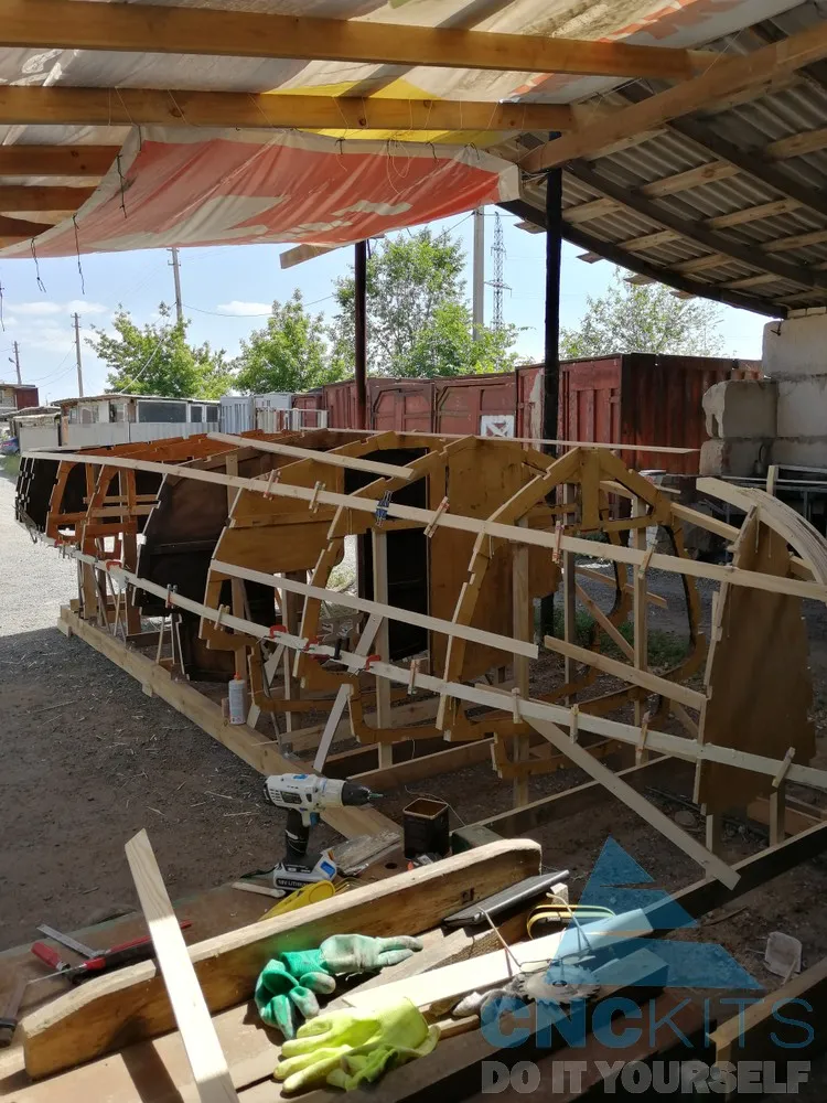 Постройка катера Краб-620 Фото 14