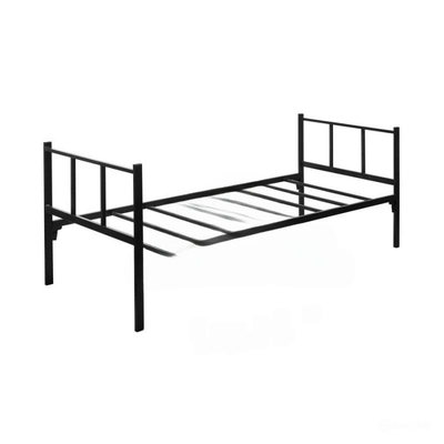 Кровать металлическая одноярусная "Премиум" (900х1900), цвет коричневый