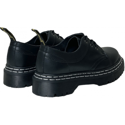 DR MARTENS 1461 FLAT SMOOTH BLACK