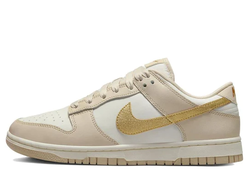 Кроссовки Nike Dunk Gold Swoosh бело-бежевые DX5930-001