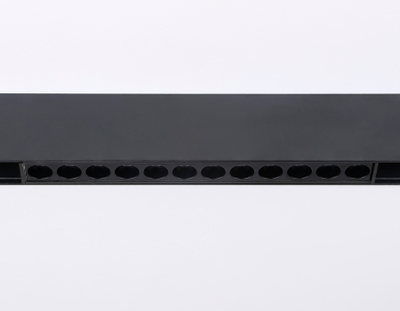 Светильник светодиодный трековый для шинопровода Magnetic GL 4024 BK черный IP20 12W 4200K 48V 24° 220*22*45