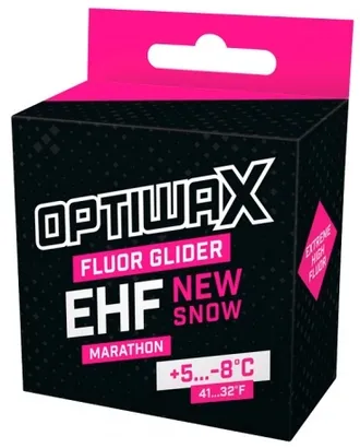 Ультравысокофторовый парафин Optiwax EHF New Snow +5...-8°C, 60г