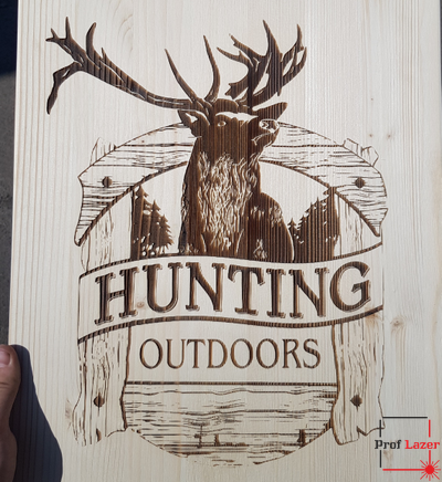 Деревянное панно с гравировкой Благовещенск