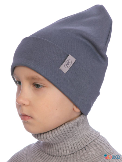 Шапка  21203-01, цвет серо-голубой р. 44-46