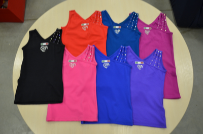 Термо-- майка С АППЛИКАЦИЕЙ SWAROVSKI  (арт 305)