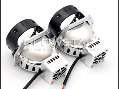 Билед модули Aozoom A4+ 2024 3.0 дюйма, 2 чипа, 5500K, 12V, 58W/67W, крепление 3R (комплект, 2шт)