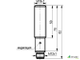 Индуктивный преобразователь перемещения ISAB AC41A-43P-5-PS4