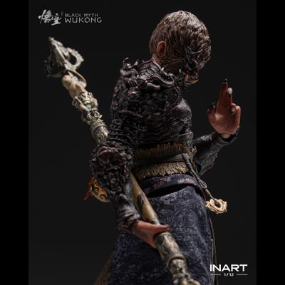 ПРЕДЗАКАЗ - Сунь Укун, Царь Обезьян (Black Myth: Wukong) - Коллекционная фигурка 1/12 SCALE Black Myth: Wukong The Destined One Bronze Set Premium Version (MAGG0002P) - INART ?ЦЕНА: 15600 РУБ.?