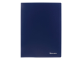 Папка на 2 кольцах BRAUBERG "Office", 25 мм, синяя, до 170 листов, 0,5 мм, 227494
