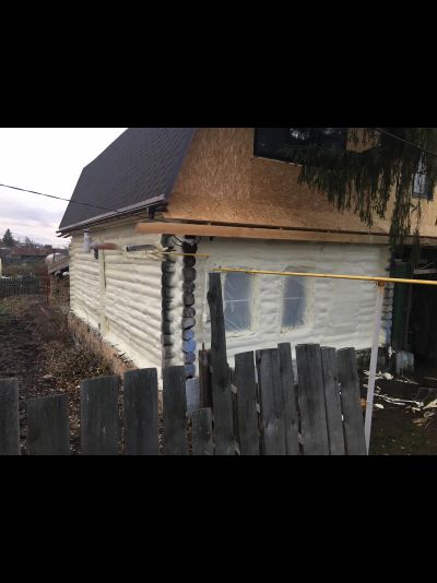 Утепление стен и фасада пенополиуретаном