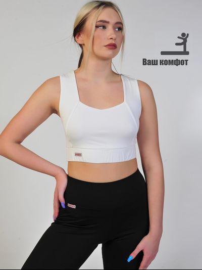 Топ 687 белый