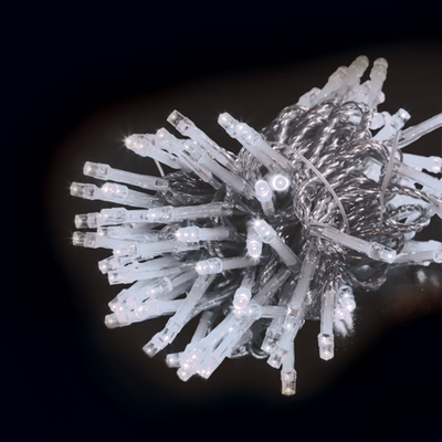 Гирлянда "Нить" 24v, 48 LED, 5м холодный белый