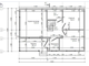 Одноэтажный каркасный дом с жилым чердаком с двумя спальнями 45м² (SK76)