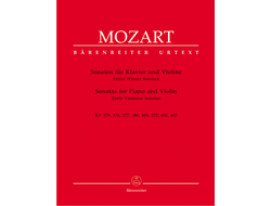 Mozart Sonatas for Piano and Violin (Early Viennese Sonatas)