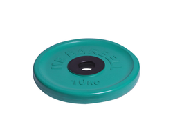 Диск олимпийский зеленый 51 мм MB BARBELL 10 кг в Воронеже