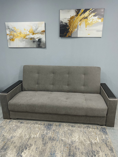 Диван-книжка на утяжке с МДФ декором (З)