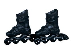 Роликовые коньки (ролики) черные 1/6 (19XG68D) - VSTOYS