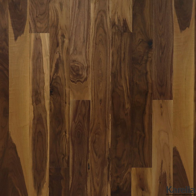 Паркетная доска Karelia Орех Story 138 Country Lacquered 1-полосная матовый лак 2G с фаской толщина 14 мм 1.23 м2