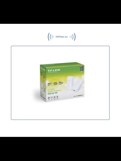 TP-LINK, HomePlug AV2 Сетевой адаптер PowerLine 1200 Мбит/с Ethernet (комплект 2 шт.)