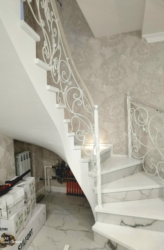 Кованые перила - Арт 064