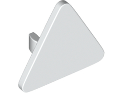 Road Sign 2 x 2 Triangle with Clip, White (892 / 4190516 / 4540294 / 6287901)
