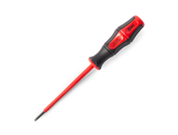 Отвертка диэлектрическая шлицевая 3х100 серия ПРОФИ для работ под напряжением до 1000 В