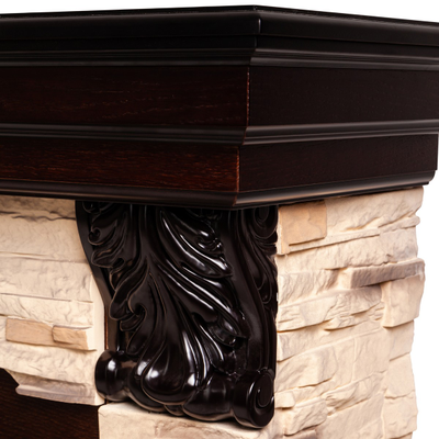 Угловой камин электрический Dublin Rock AO