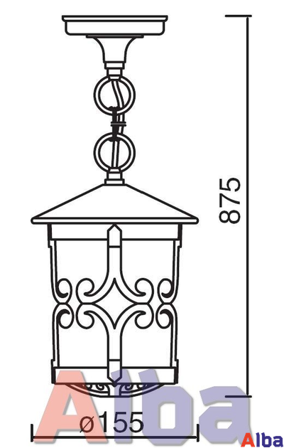 Frankfurt 15855 Парковый светильник